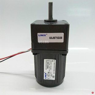 联宜电动机交流220V YN60-220-10 60JB75G 10W 定速
