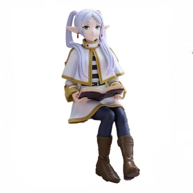 葬送的芙莉莲可爱精灵魔法使女孩办公桌面车载压泡面手办摆件公仔