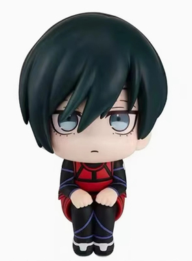 Q版蓝色监狱 大头二代监狱系师凛黑发动漫手办周边摆件礼物现货