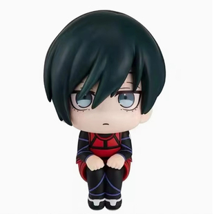 Q版蓝色监狱 大头二代监狱系师凛黑发动漫手办周边摆件礼物现货