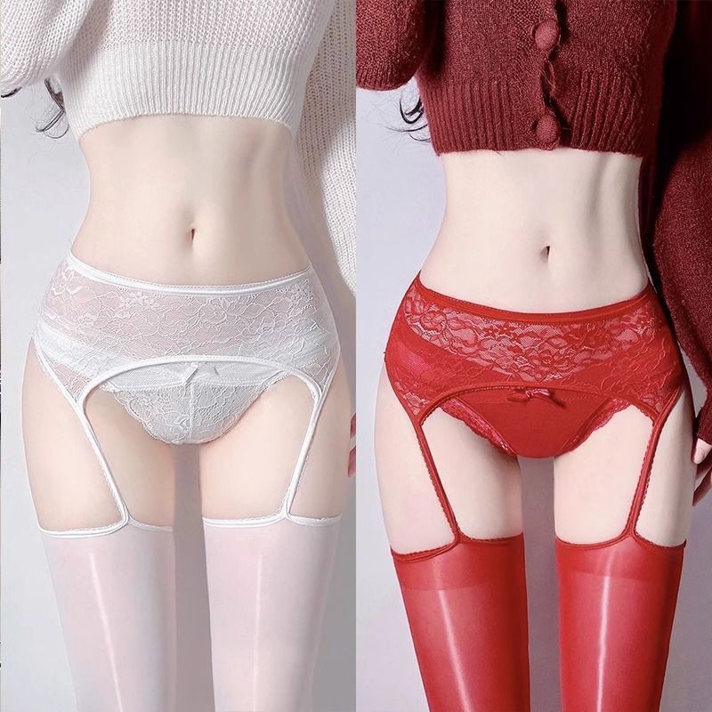 性感蕾丝吊带丝袜女情调黑丝长筒