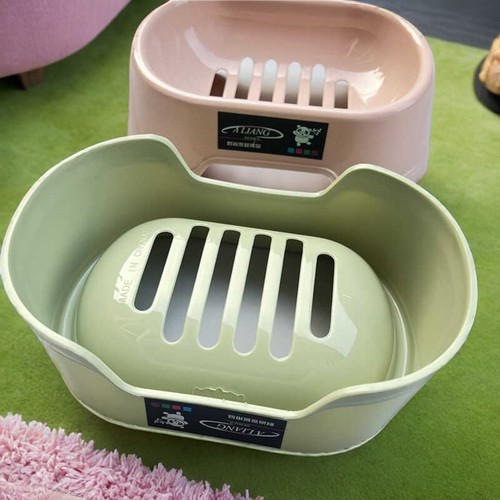 不积水方形塑料创意卫浴肥皂盒