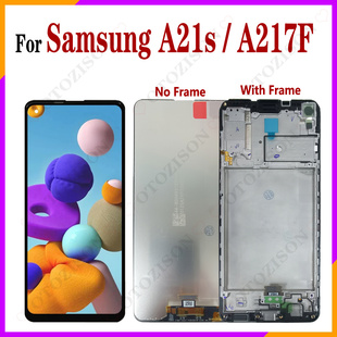 适用Samsung三星A21s屏幕总成框SM-A217F/DS内外液晶显示原厂LCD