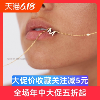 时尚纯银厚度18k锁骨链女镶嵌