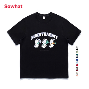 黑色正肩女t恤微胖显瘦短袖ins潮学生宽松纯棉设计感小众上衣夏