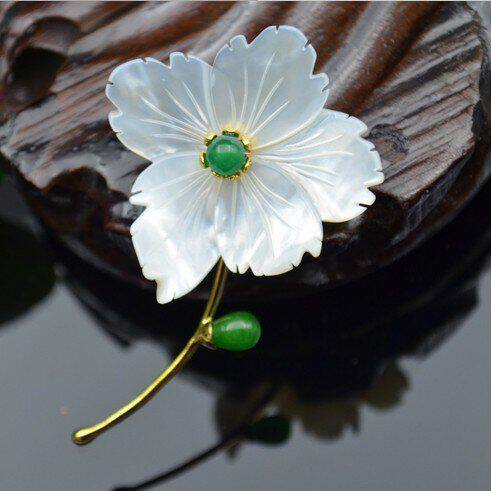 外套绿夏配饰胸针清新春暖花开