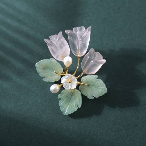 韩式吊装配饰多用设计女小众胸针