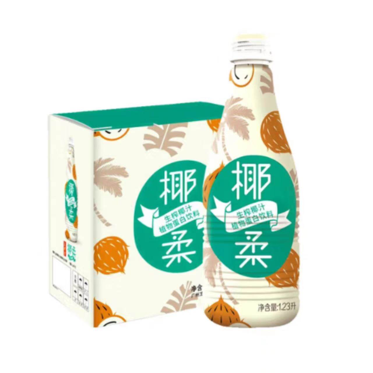 王老吉 椰柔生榨椰汁植物蛋白饮料1*6整箱发货