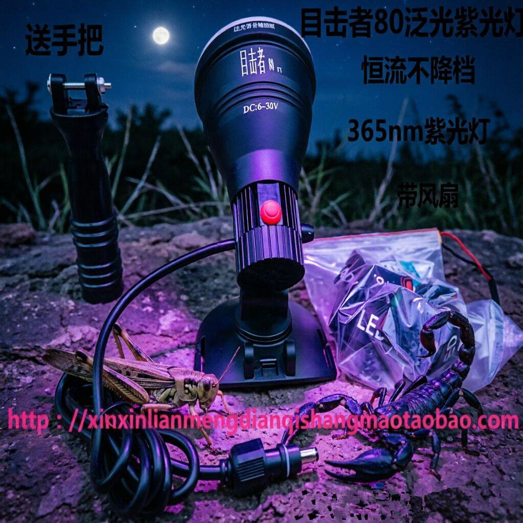 目击者80紫光头灯蚂蚱蝈蝈灯