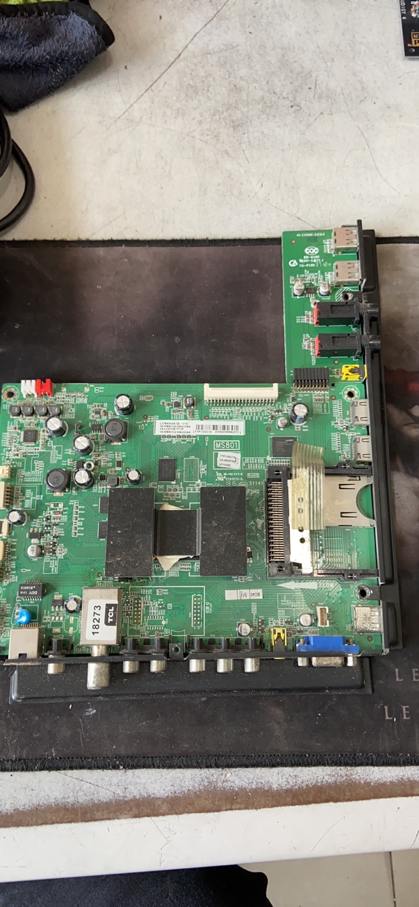 原装TCL L37E4500A-3D主板40-1MS801-MAD2HG配屏LC370EUN  SE F1