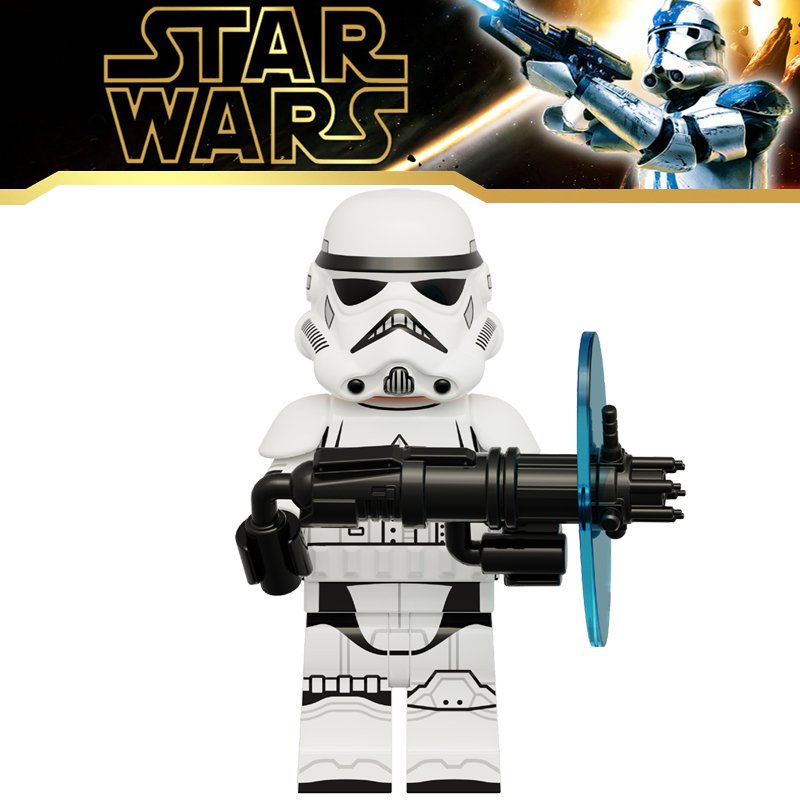 星球大战人仔XP501重击突击队暴风兵第三方儿童益智拼装积木玩具