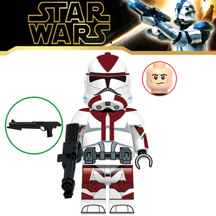 星球大战人仔欣宏1976安纳克斯骑兵第三方益智拼装男孩积木玩具