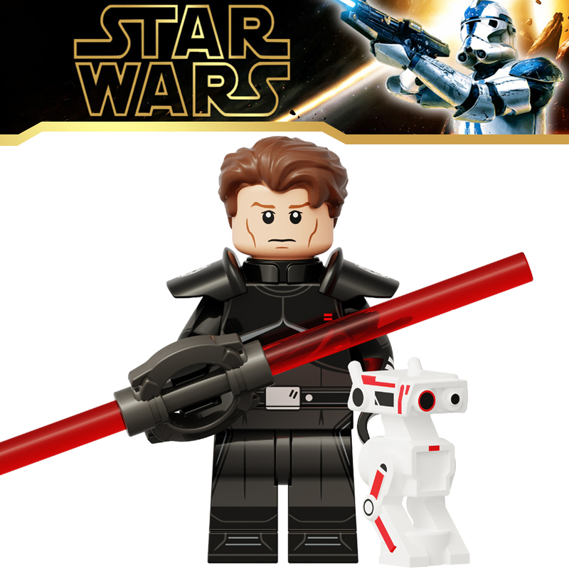 星球大战人仔XP505卡尔凯斯提斯绝地武士第三方儿童拼装积木玩具