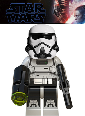 星球大战人仔积木汉索罗外传 sw914 75207 帝国巡逻兵拼装玩具