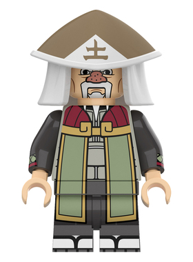 2024新品忍者K2075大野木三代土影男女儿童益智拼装积木人仔玩具