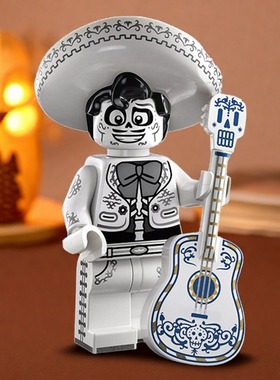 迪士尼周年第三季71038抽抽乐儿童拼装积木人仔KM66057德拉库斯