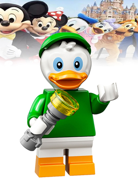 71024积木拼装玩具人仔抽抽乐迪斯尼第二季#5WM743唐老鸭小鸭路儿