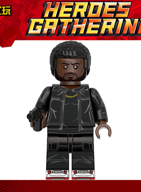 2024年新款人仔黑袍纠察队GH0587母乳第三方男孩儿童拼装积木玩具