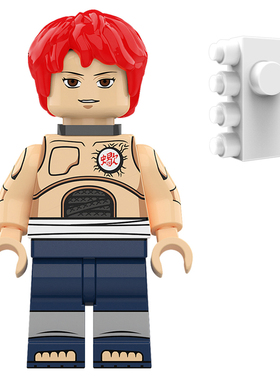 忍者K2081蝎动漫第三方女男孩儿童益智拼装积木人仔玩具