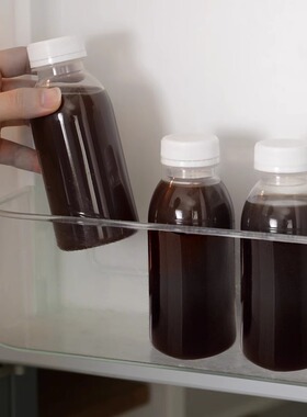 中药分装瓶家用pp耐高温冷藏药液储存酸梅汤便携空瓶子密封罐罐子