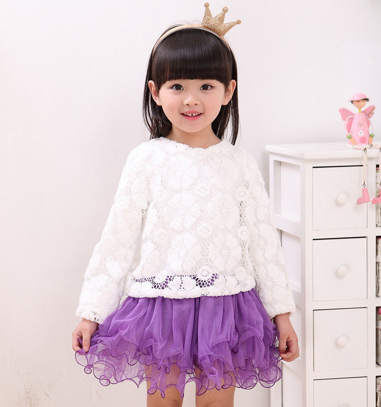 Robe enfant BABY en mélange - Ref 2044625 Image 3