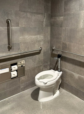 美国Bobrick保必丽无障碍B-5806.99×24宝瑞科不锈钢防滑横杆扶手