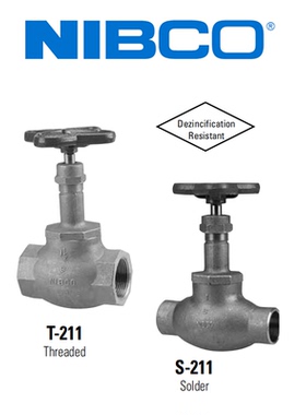 NIBCO尼必可阀门T-211-Y无铅青铜截止阀螺纹连接PTFE阀瓣手动球阀