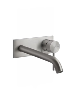 gessi捷仕卫浴水龙头59011台盆龙头双把三孔54090入墙式拉丝金