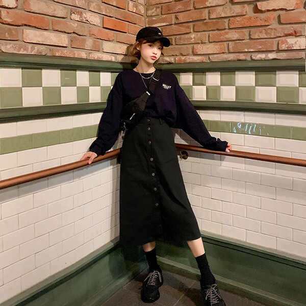 the republic of korea Agency purchase quality goods Women's wear Autumn new pattern Dongdaemun icecream12- longuette ICLS0163in the Women's clothing/Boutique , Skirts  category - from Buy2taobao.com to provide professional Taobao agent buy service