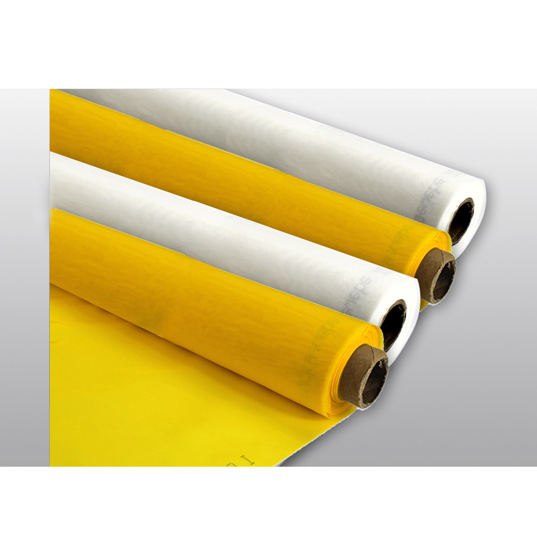 YANTAI TIANJIU 007200 스크린 유형 1.27 메쉬 폴리에스테르 메쉬 천 스크린 인쇄판 제작 스크린 인쇄 흰색 노란색