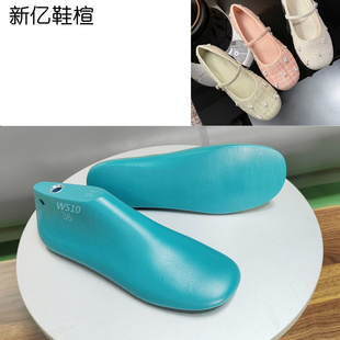 小C.K女款平底小香风复古单鞋楦头2025春秋款玛丽珍女鞋楦头W510