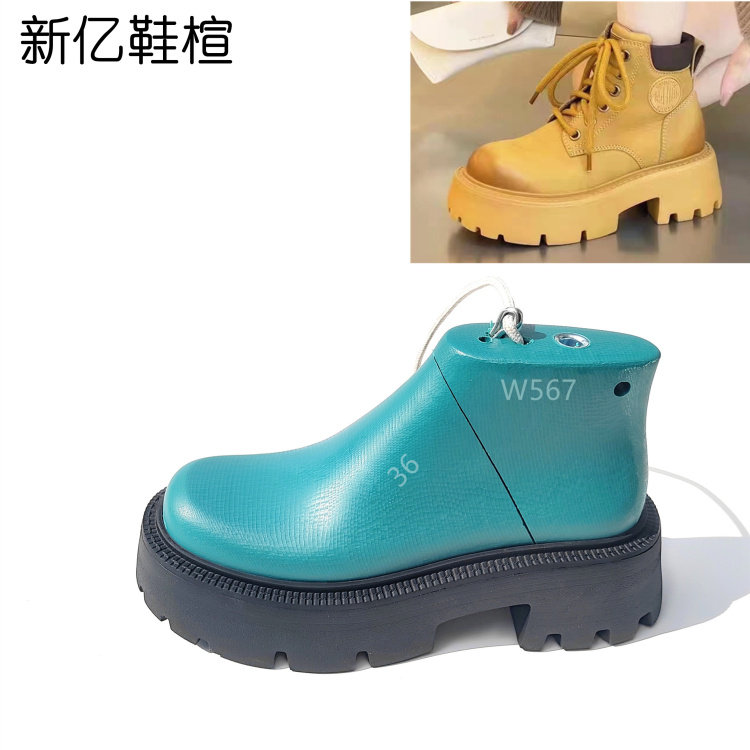 欧洲站女款大黄靴楦头马丁靴楦头