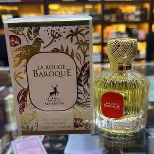 迪拜购 现货lattafa拉塔法香水巴洛克百家乐胭脂红rouge540 100ml