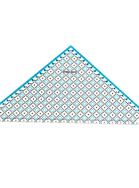 多功能拼布尺子三角形拼布专用尺ITEM 34303长方形尺3*30cm
