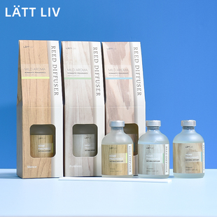 LATT LIV生活无忧弥香系列无火香薰家用室内持久扩香卧室香氛香熏