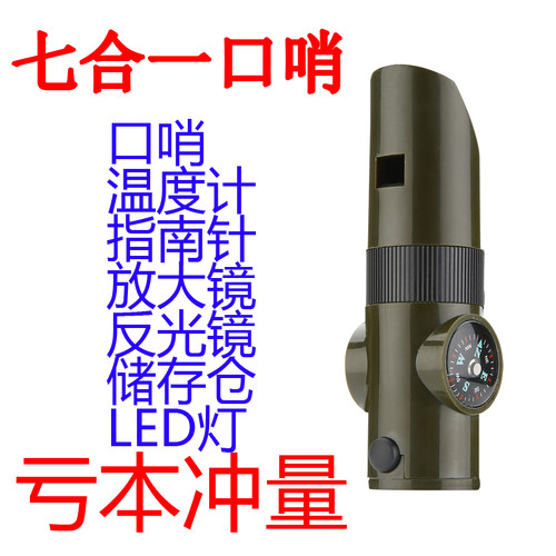 哨子口哨救生哨求生哨子户外裁判训练高频儿童高音多功能爆音防狼 - 封面