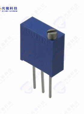 3292W-1-502MLF《TRIMMER 5K OHM 0.5W PC PIN TOP》