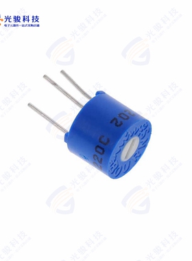 PV12P202A01B00《TRIMMER 2K OHM 0.5W PC PIN TOP》