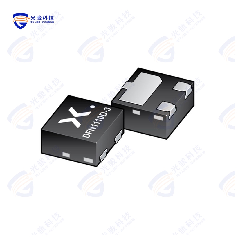 BC817-16QBH-QZ晶体管TRANS NPN 45V 0.5A DFN1110D-3