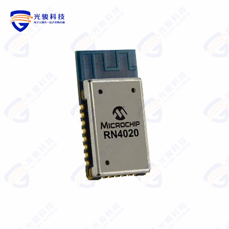 RN4020BCN-V/RM120《RX TXRX MODULE BT TRC ANT SMD》