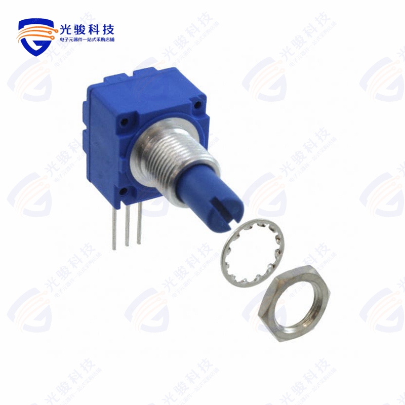 91A1A-B24-D10L《POT 1K OHM 1/2W PLASTIC LOG》