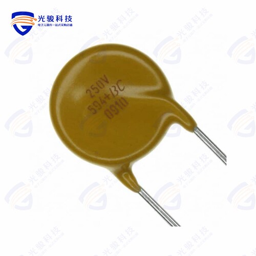VDRS10P550BSE《VARISTOR 910V 2.5KA DISC 12.50MM》