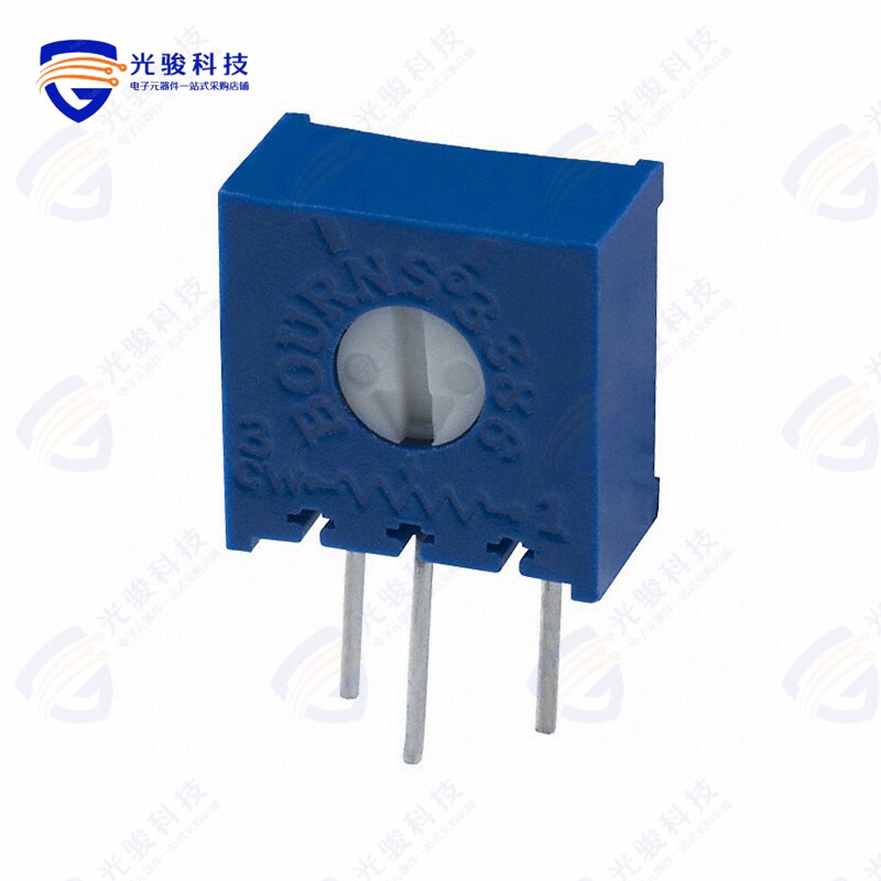 3386X-1-221LF《TRIMMER 220 OHM 0.5W PC PIN SIDE》