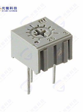 25PR50KLF《TRIMMER 50K OHM 0.5W PC PIN TOP》