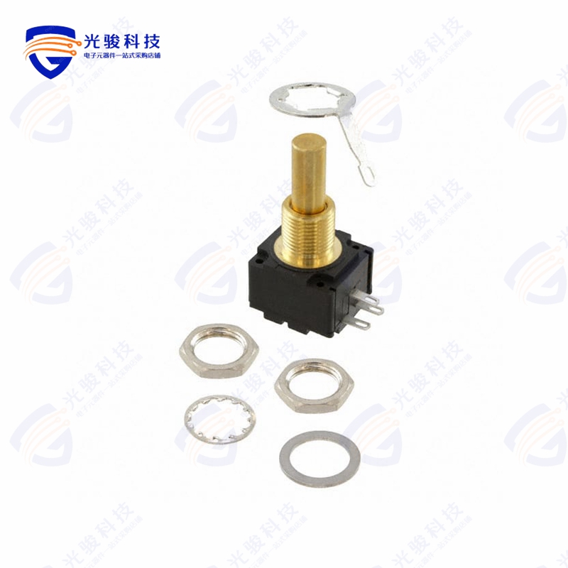95A1D-Z28-EA0/303L《POT 500K OHM 1/4W PLASTIC LOG》