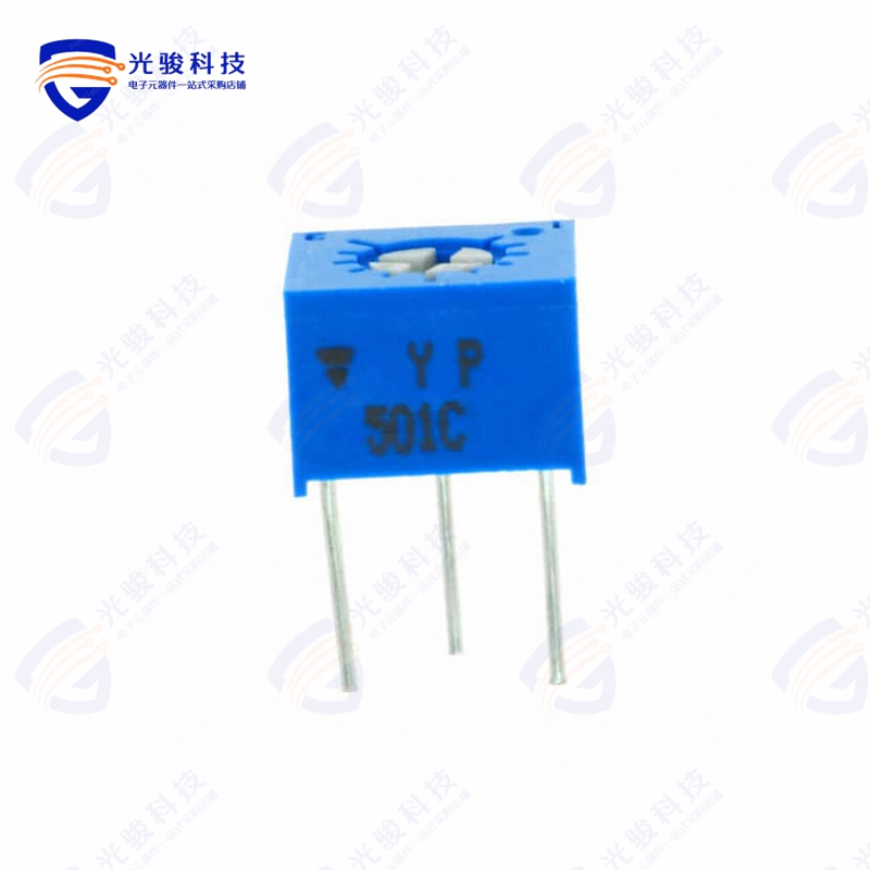 T73YP204KT20《TRIMMER 200K OHM 0.5W PC PIN TOP》