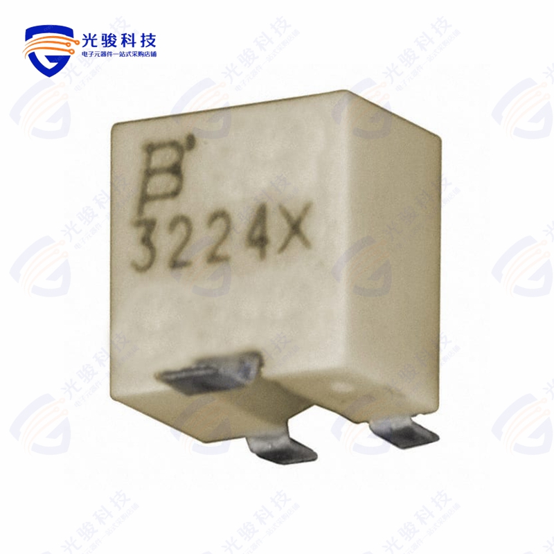 3224X-1-100E《TRIMMER 10 OHM 0.25W GW TOP ADJ》