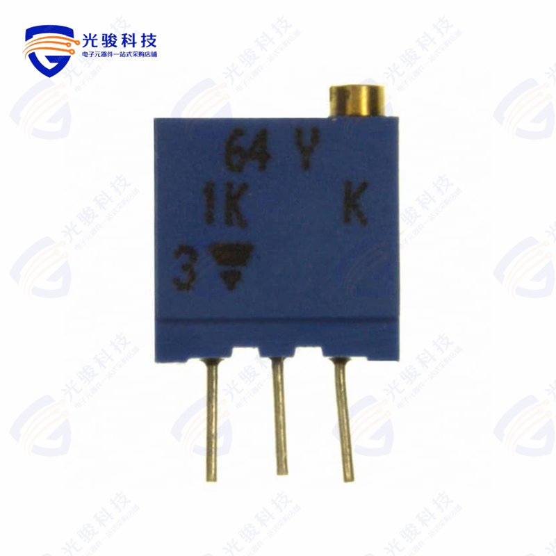 M64Y102KB40《TRIMMER 1K OHM 0.5W PC PIN TOP》