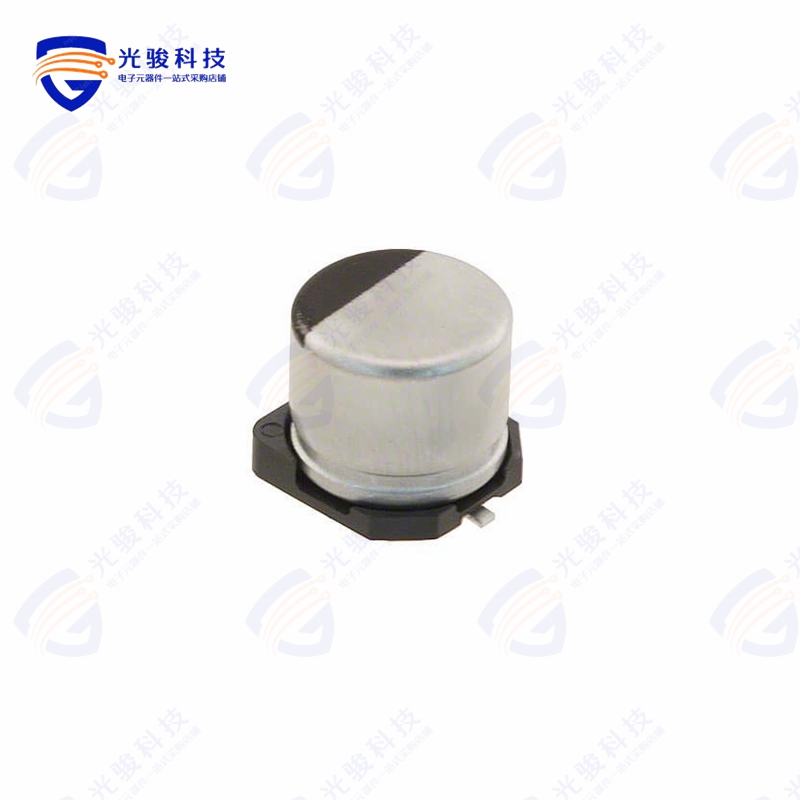 HHXB630ARA220MF80G《CAP ALUM POLY HYB 22UF 63V SMD》