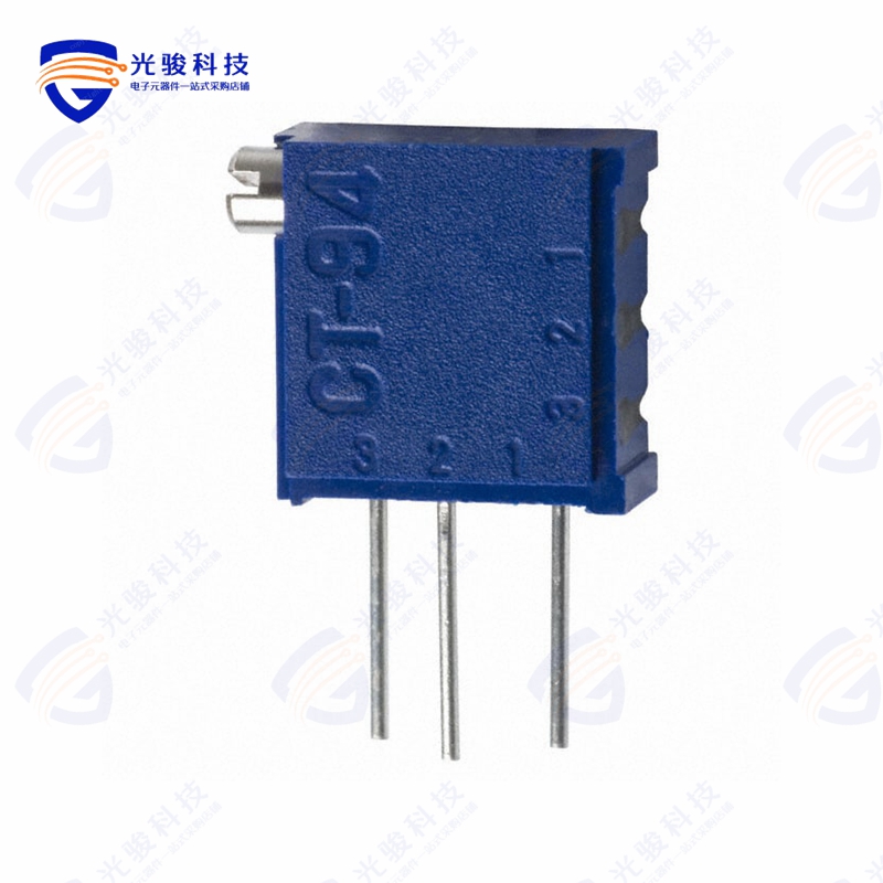 CT94EZ201《TRIMMER 200 OHM 0.5W PC PIN SIDE》